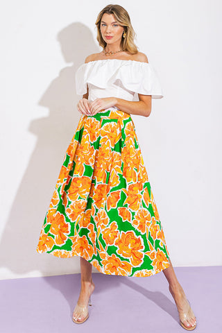 LIVE YOUR TRUTH WOVEN SKIRT - By Baano