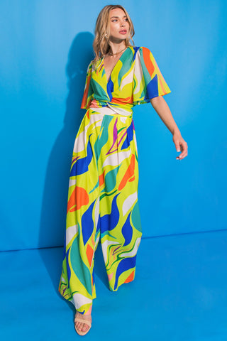 SUNSET DINNER WOVEN PANTS - By Baano