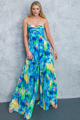 TODAY IS YOUR DAY WOVEN JUMPSUIT - By Baano