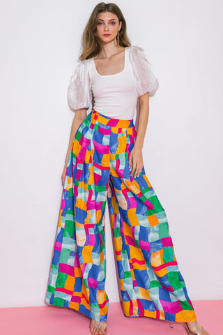 LOVELY STATEMENT WOVEN PANTS - By Baano