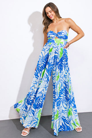 GIVE ME YOUR ATTENTION WOVEN JUMPSUIT - By Baano