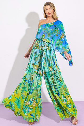 BALL OF JOY WOVEN JUMPSUIT - By Baano