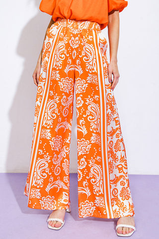 SUNSET PROMISES WOVEN PANTS - By Baano