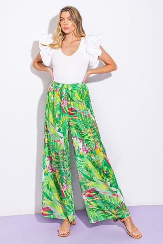 REACH OUT MY WOVEN PANTS - By Baano