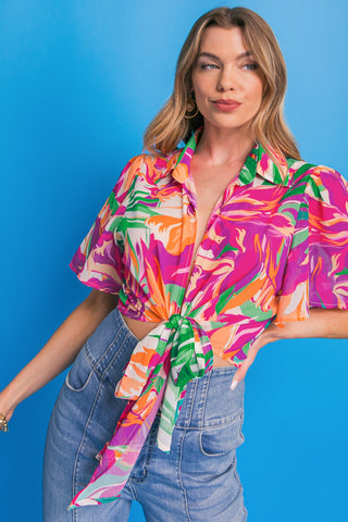 STAND BY ME WOVEN TOP - By Baano