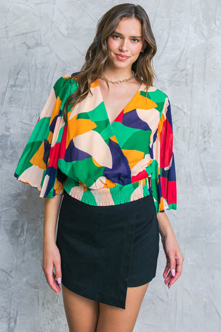 LOOKING MY BEST WOVEN TOP - By Baano