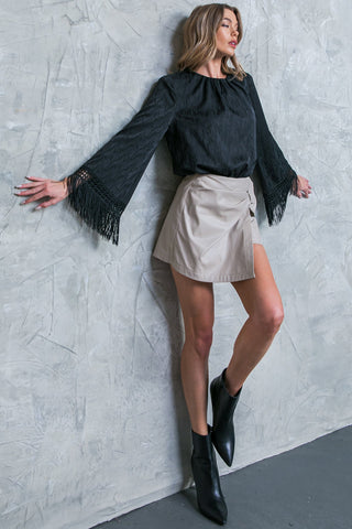 LOVE EVERY DAY WOVEN BODYSUIT - By Baano