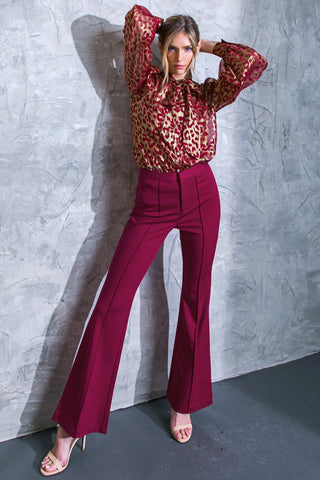 BEYOND COMPARE SEMI-SHEER TOP - By Baano