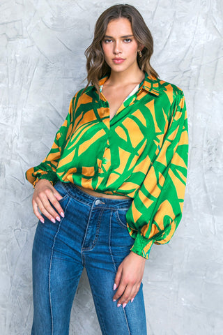 ALWAYS ABOUT YOU WOVEN TOP - By Baano