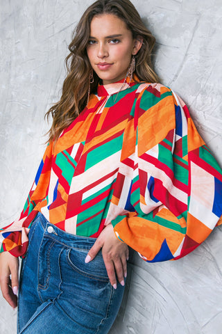 LIGHT UP MY LIFE WOVEN TOP - By Baano