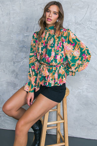 MISS PUNCTUALITY WOVEN TOP - By Baano