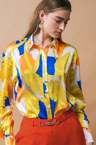 LISTEN TO HER WOVEN TOP - By Baano