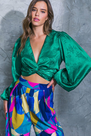 DARLING PERSONALITY WOVEN TOP - By Baano