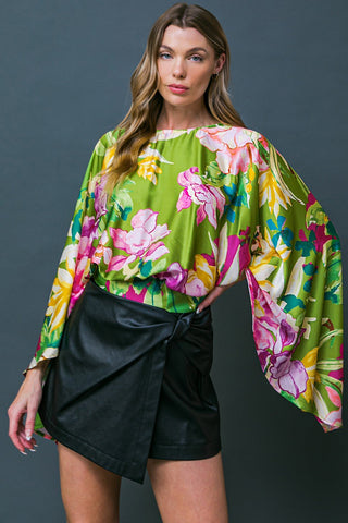 EXTRAVAGANT PRESENCE WOVEN TOP - By Baano