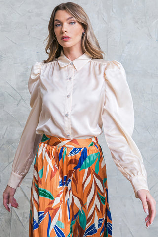 ALL MINE RUSTY WOVEN TOP - By Baano
