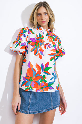 BRAVE NEW WORLD WOVEN TOP - By Baano