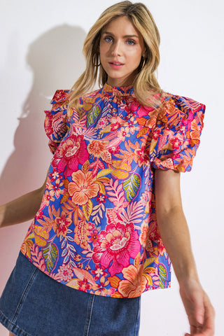 FOREVER REMEMBERING WOVEN TOP - By Baano