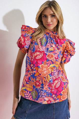 FOREVER REMEMBERING WOVEN TOP - By Baano