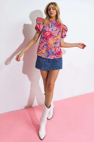 FOREVER REMEMBERING WOVEN TOP - By Baano