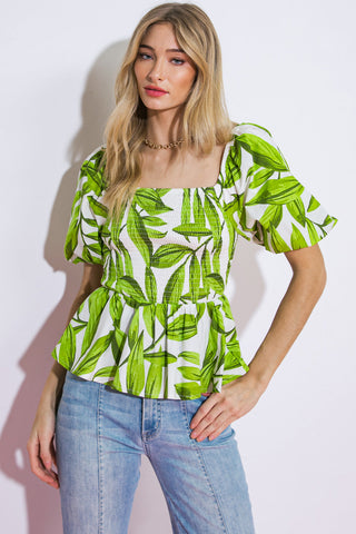 THE BEST PART WOVEN TOP - By Baano