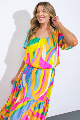 BEAUTIFUL MELODY WOVEN TOP - By Baano