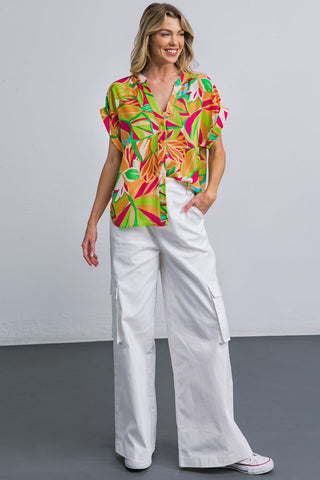 FAVORITE ICON WOVEN TOP - By Baano