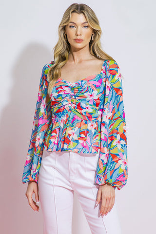 I NEVER KNEW WOVEN TOP - By Baano