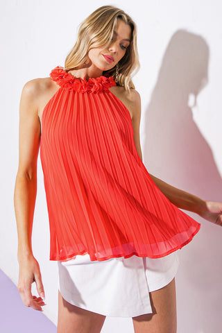 HOW SWEET IT IS WOVEN TOP - By Baano