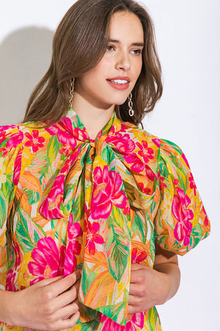 DAY DOWNTOWN WOVEN TOP - By Baano