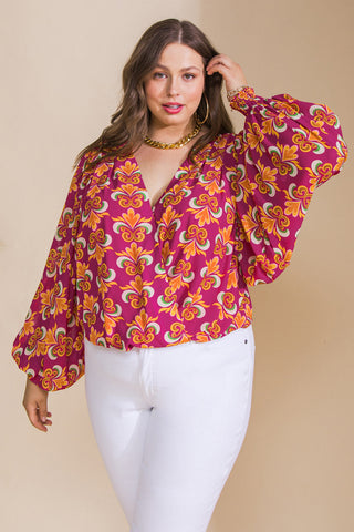 STARTING OVER WOVEN BODYSUIT - By Baano