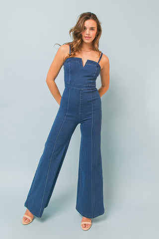 MAKING MAGIC DENIM JUMPSUIT - By Baano