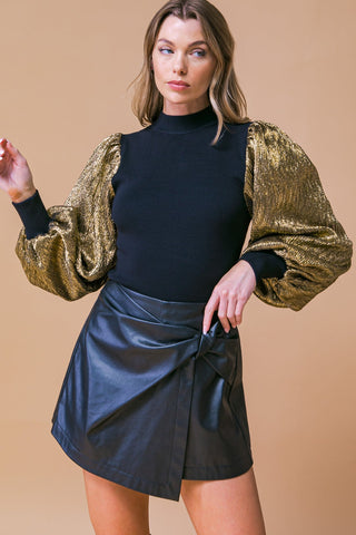 LOVELY ESSENCE SWEATER TOP - By Baano