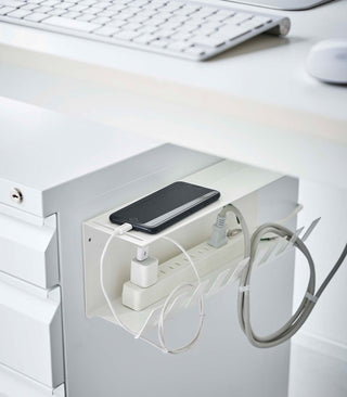Under-Desk Cable Organizer - Steel - By Baano