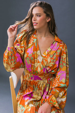 KEEP GETTING BETTER WOVEN MIDI DRESS - By Baano