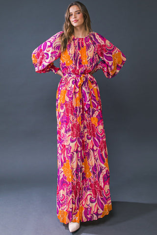 CHANGING LOCATIONS WOVEN MAXI DRESS - By Baano