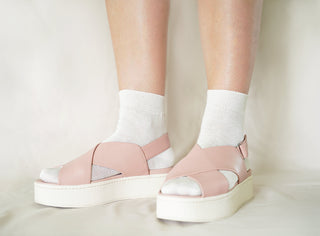 tittimitti 100% Organic Mercerized Cotton "Filo di Scozia" Women's Socks 1 Pair. Made in Italy