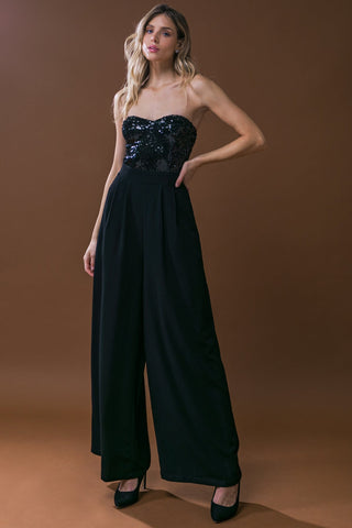 RARE BEAUTY HUNTER WOVEN JUMPSUIT - By Baano