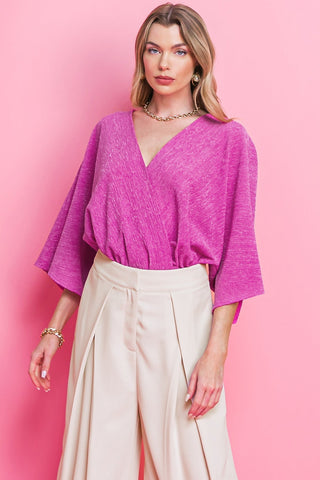 YOU'RE LUCKY WOVEN TOP - By Baano