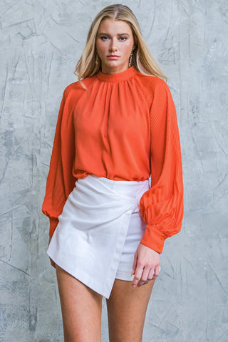 MAKE NO MISTAKES WOVEN TOP - By Baano