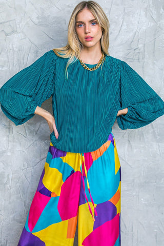 HOPE AND DREAMS WOVEN TOP - By Baano