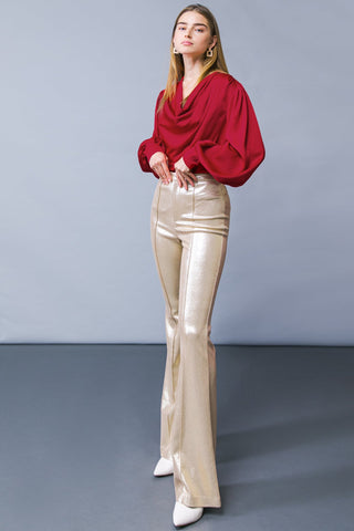 GARDEN SENSATION SATIN TOP - By Baano