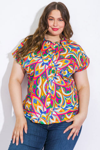 BEAUTIFUL BEGINNINGS WOVEN TOP - By Baano