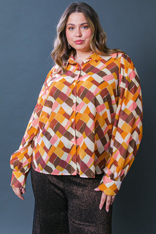 ENJOY EACH DAY WOVEN TOP - By Baano