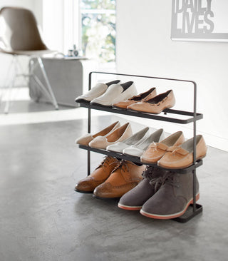 Shoe Rack (18" H) - Steel - By Baano