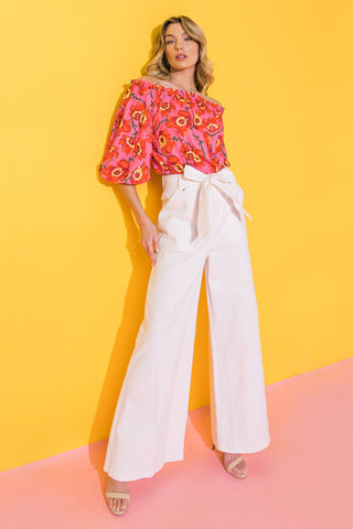 JUST SAY YES TWILL PANTS - By Baano