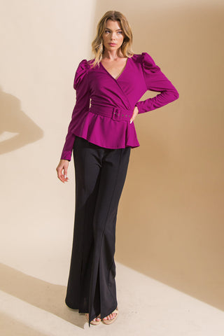 STAY WITH ME WOVEN TOP - By Baano