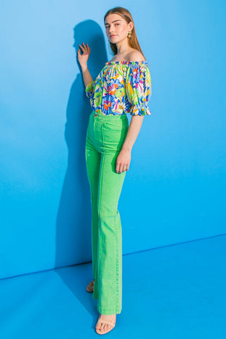 LAST PHOTOGRAPH WOVEN TOP - By Baano