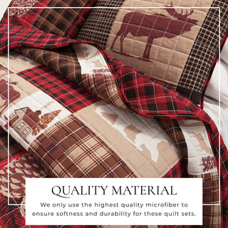 Rustic Landscape Quilt Set - Matthew Collection Great Bay Home