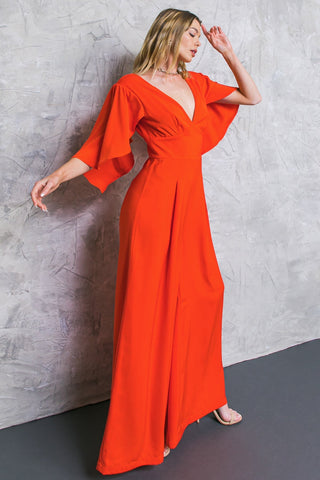 RAISED ON PROMISES STARS WOVEN JUMPSUIT - By Baano