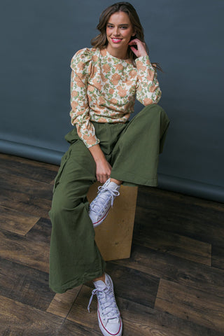 INCREDIBLE MOMENTS WOVEN CARGO PANTS - By Baano